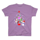 月夜のタツノオトシゴのAnd so happy Christmas Regular Fit T-Shirt
