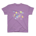 nordmint　(ノルドミント)の爽やかな夏のお花 Regular Fit T-Shirt