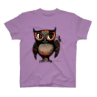  Dark blancoのDark blanco "Owl" スタンダードTシャツ