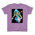 miku'ꜱGallery星猫の魔法少女miku両面 Regular Fit T-Shirt