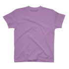 高井里華の【猫】【家紋】【桔梗】【紫】 Regular Fit T-Shirt