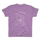 ねこま制作所のアイスクリームダイスキ♡な白ネコ Regular Fit T-Shirt