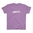 PoooompadoooourのGUPPYロゴ(白) Regular Fit T-Shirt