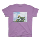 ため息のひらめきのSwaying sunflowers, summer.(sentimental) Regular Fit T-Shirt