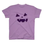 ゆずずショップのハロウィンおばけカボチャ🎃 Regular Fit T-Shirt