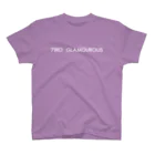 7IRO GLAMOUROUSの※ノエルなし白文字 7IRO GLAMOUROUSシンプルロゴ  Regular Fit T-Shirt