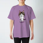 にゃんこかわいい組合のにゃんこかわいい組合　ぴんちゃん スタンダードTシャツ