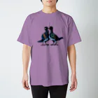  Dark blancoのDark blanco "Pigeons" スタンダードTシャツ