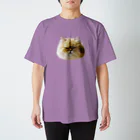 ふみおさんのふてくされペルシャ スタンダードTシャツ