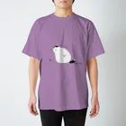 ほっかむねこ屋（アトリエほっかむ）のドキドキのそよぽん スタンダードTシャツ