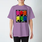 キッズポケットのいろんなかたちさん黒 Regular Fit T-Shirt