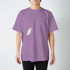 calcalののびのび白文鳥 スタンダードTシャツ