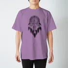 snjnmcのboho_tribe_dreamcatcher Regular Fit T-Shirt