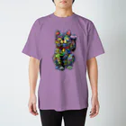 kachino-T-noraの招き猫 スタンダードTシャツ