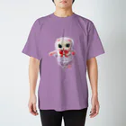 メルティカポエミュウの妖精猫ベリーの愛と幸せの魔法🍓💕(せなかに天使の羽) Regular Fit T-Shirt