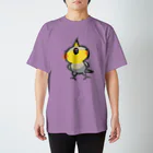 うめだのグッズショップのドヤオカメ　パール スタンダードTシャツ