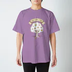 Goburin Marketの星の木(白･星黄) Regular Fit T-Shirt