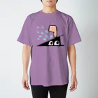 Ａ’ｚｗｏｒｋＳの押されるスリスリくん スタンダードTシャツ