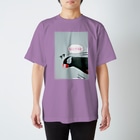 harupink🌸ペット似顔絵illustの気になってしかたない文鳥さん Regular Fit T-Shirt