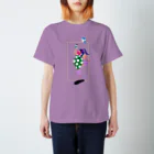 fig-treeの水玉の女01 スタンダードTシャツ