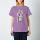 &i Designのアンドアイデザイン　数秘＆カラー®No7＆ヴァイオレット Regular Fit T-Shirt