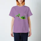 Drecome_Designのゆるいカマキリ スタンダードTシャツ