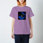 ✨🌈✨ユラクラカン🇯🇵 ✨🌈✨の❄️青の薔薇と祈り❄️ スタンダードTシャツ