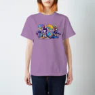 MUSHROOMPUNKの迷子のキノコ森コンセプトアート スタンダードTシャツ