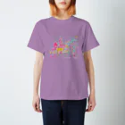 Aki Kuboki ONLINE SHOPのシントラ・ペーナ宮殿の彩り(WH) スタンダードTシャツ