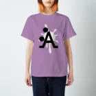 チンチロ刑務所のシンプル「A」 スタンダードTシャツ