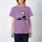 Ａ’ｚｗｏｒｋＳの押されるスリスリくん スタンダードTシャツ