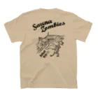 SAUNA ZOMBIESのSAUNA ZOMBIES -アウフギーガ T BRIGHT - スタンダードTシャツの裏面