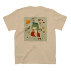 pop-popのPOP girl 『like』 Regular Fit T-Shirtの裏面