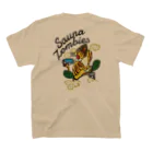 SAUNA ZOMBIESのSAUNA ZOMBIES-Giddy Tiger T- スタンダードTシャツの裏面