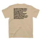 i6nsのCAT BREEDS Regular Fit T-Shirtの裏面