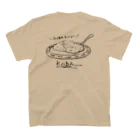 KOBA1992のCURRY TEE  ver.2 スタンダードTシャツの裏面