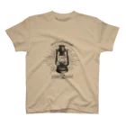 Too fool campers Shop!のFUTUREHAND LANTERN01(黒文字) スタンダードTシャツ