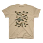 Tachimako/Mikaの川魚のカモフラ風 Regular Fit T-Shirt
