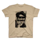 onechan1977の太宰治　fake スタンダードTシャツ