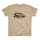 Moooooo!のイタリアの車が好き3★ スタンダードTシャツ