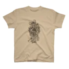 randomyokoのBe You, Give Love [隠れたメッセージ・愛の木・抽象画] Regular Fit T-Shirt