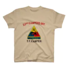 Too fool campers Shop!のT.F.CAMPER05(BK) スタンダードTシャツ