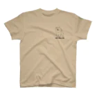 Qooroのシックな立ち姿のチャウチャウさん Regular Fit T-Shirt