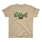 SAUNA ZOMBIESのSAUNA ZOMBIES - GREEN SPARMY MEN - スタンダードTシャツ