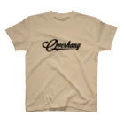 2753GRAPHICSのOverhang TEE - black logo - Regular Fit T-Shirt