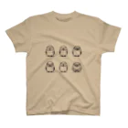 MiMiZukのかわいいふくろう スタンダードTシャツ