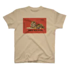 YS VINTAGE WORKSのチェコ・プラハ動物園　虎 スタンダードTシャツ