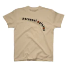 とんたんとかんたんのCOFFEE ROASTING COLLOR CHART スタンダードTシャツ