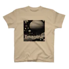 MOONのImagine moonシリーズ スタンダードTシャツ