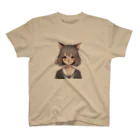 ニャン丸の転生猫 スタンダードTシャツ